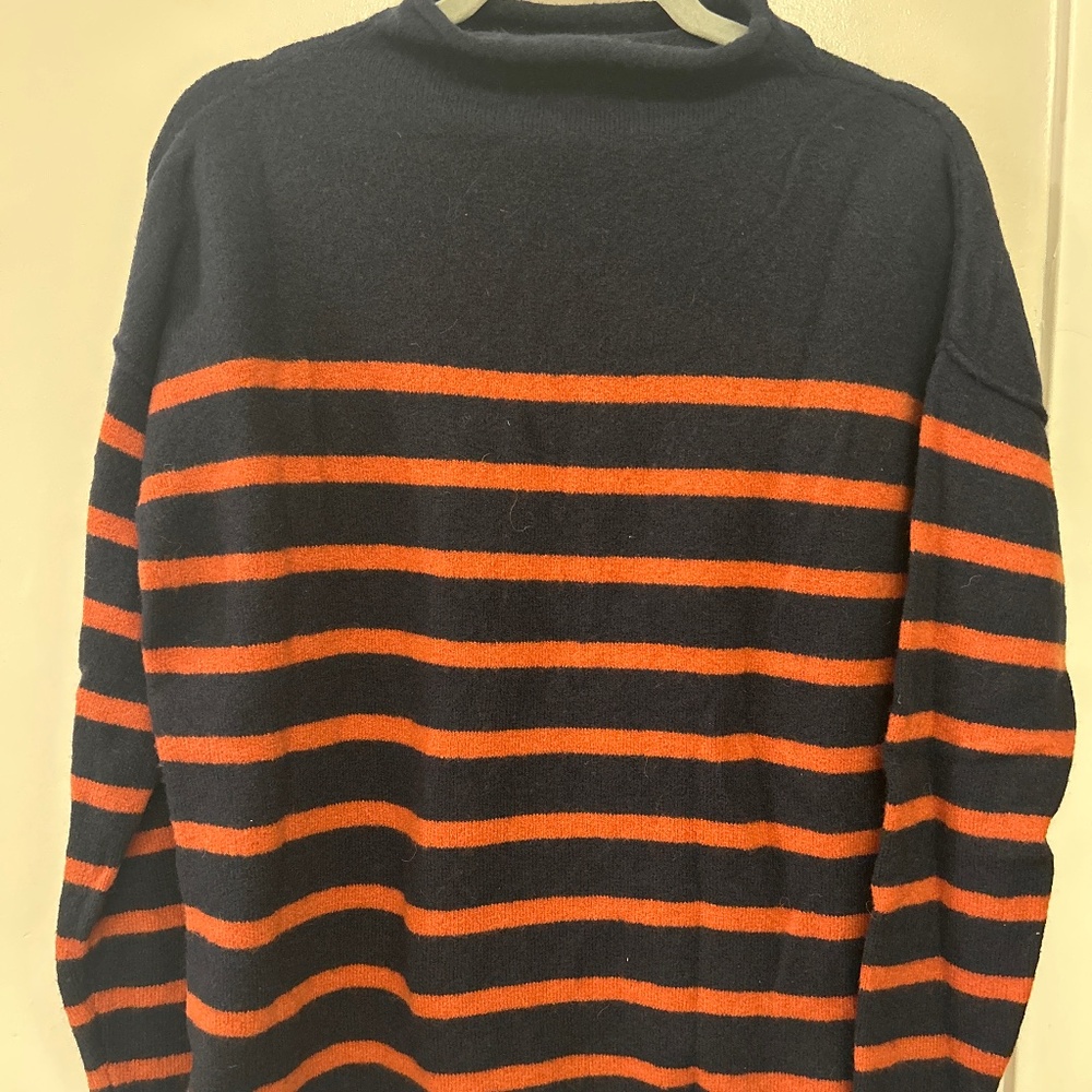 Madewell striped sweater XS